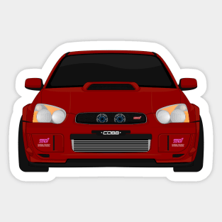 IMPREZA DARK-RED Sticker